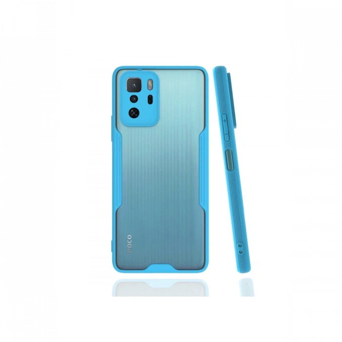 Newface Xiaomi Poco X3 GT Kılıf Platin Silikon