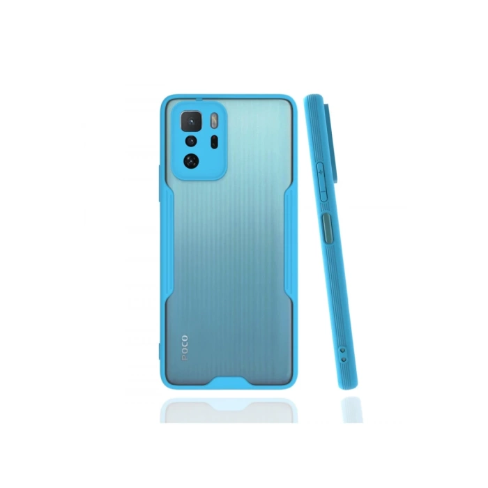 Newface Xiaomi Poco X3 GT Kılıf Platin Silikon