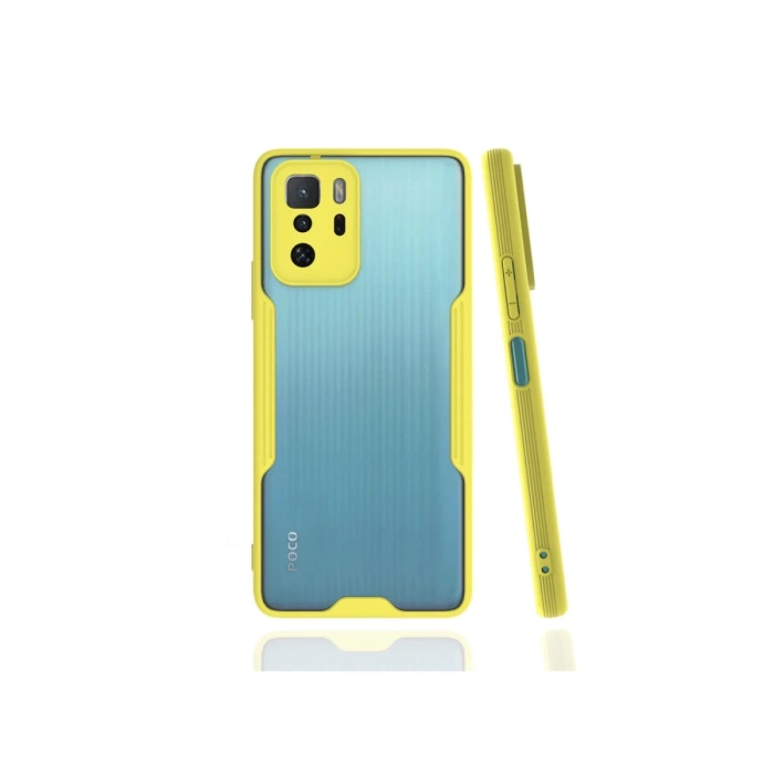 Newface Xiaomi Poco X3 GT Kılıf Platin Silikon
