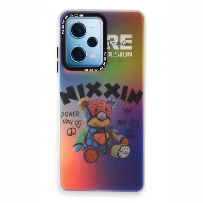 Newface Xiaomi Poco X5 5G Kılıf Estoril Desenli Kapak