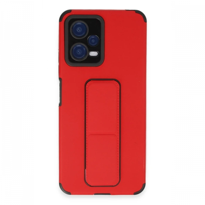 Newface Xiaomi Poco X5 5G Kılıf Mega Standlı Silikon