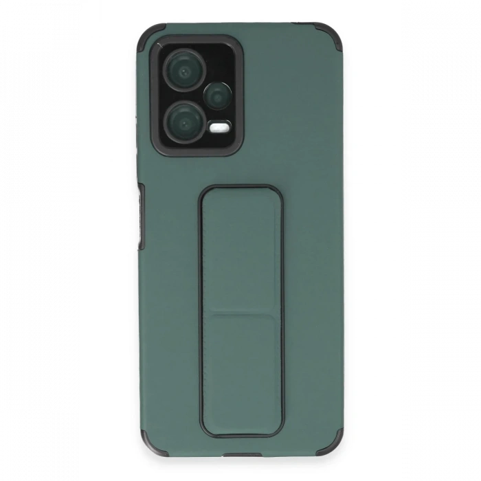 Newface Xiaomi Poco X5 5G Kılıf Mega Standlı Silikon