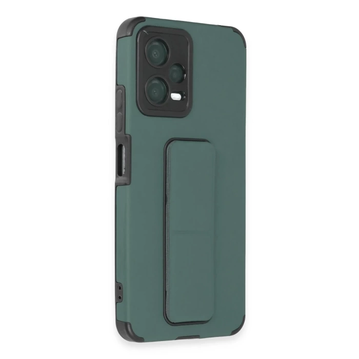 Newface Xiaomi Poco X5 5G Kılıf Mega Standlı Silikon