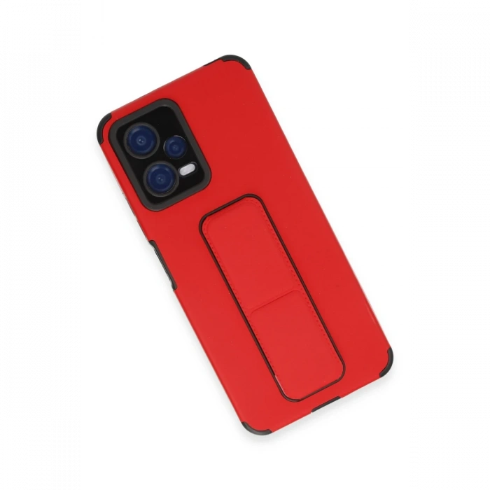 Newface Xiaomi Poco X5 5G Kılıf Mega Standlı Silikon