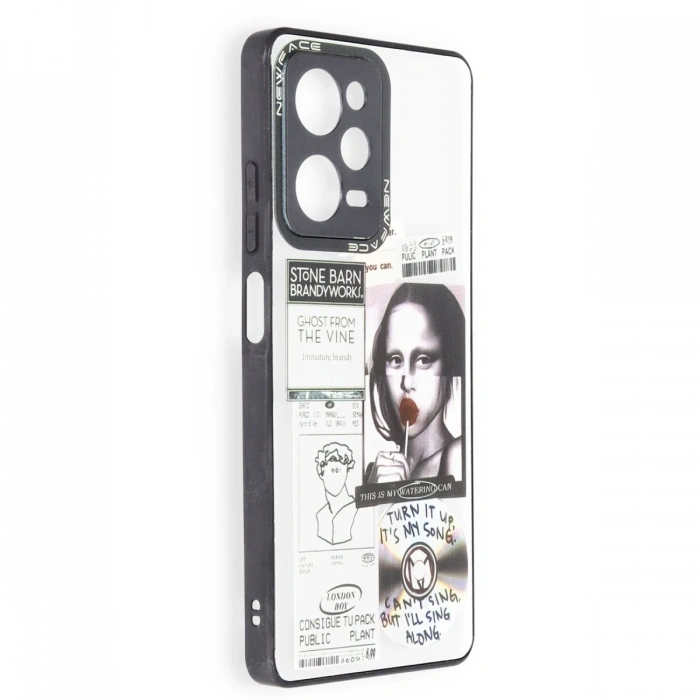 Newface Xiaomi Poco X5 Pro 5G Kılıf Mirror Desenli Kapak