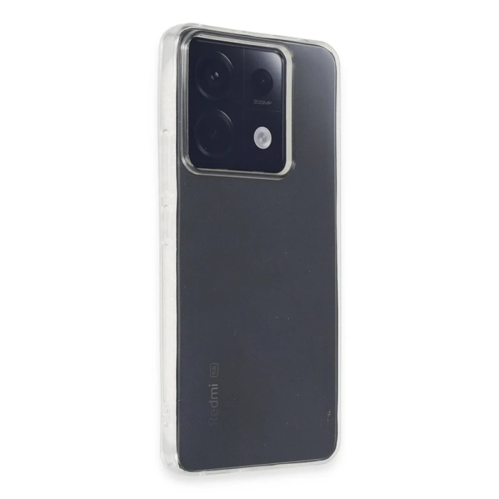 Newface Xiaomi Poco X6 Kılıf Lüx Şeffaf Silikon