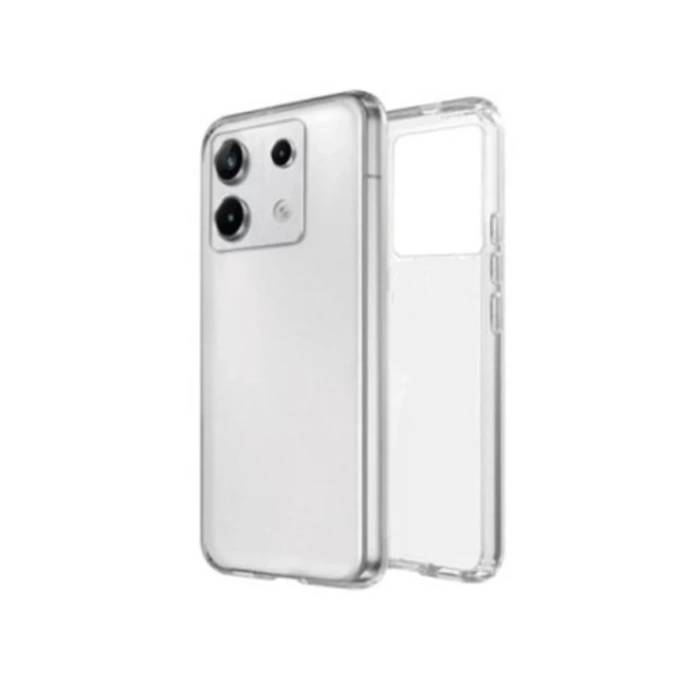 Newface Xiaomi Poco X6 Kılıf Lüx Şeffaf Silikon