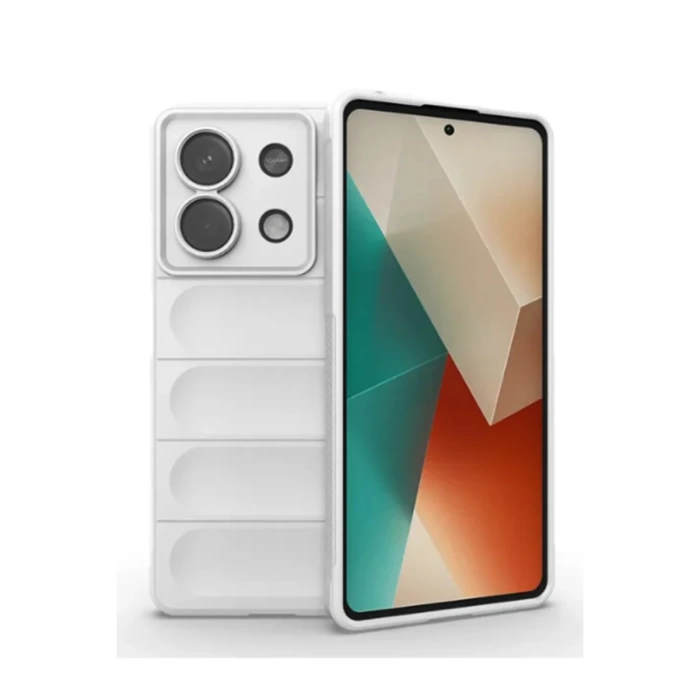 Newface Xiaomi Poco X6 Kılıf Optimum Silikon - Krem