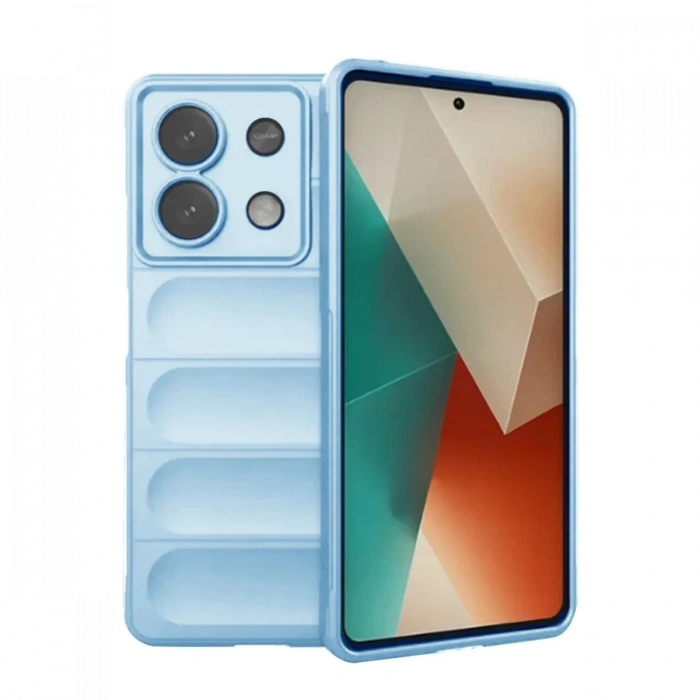 Newface Xiaomi Poco X6 Kılıf Optimum Silikon - Sky Blue