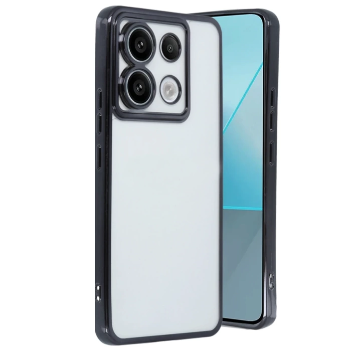 Newface Xiaomi Poco X6 Kılıf Razer Lensli Silikon