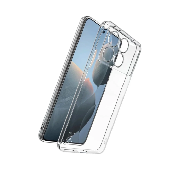 Newface Xiaomi Poco X6 Pro Kılıf Lüx Şeffaf Silikon