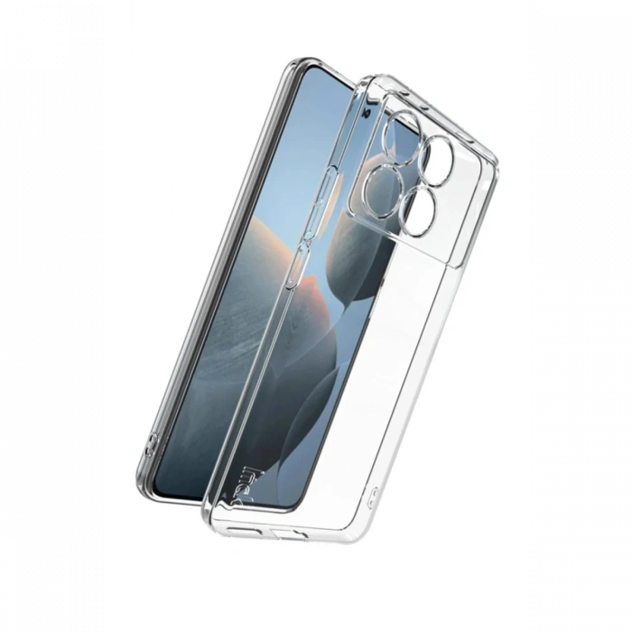 Newface Xiaomi Poco X6 Pro Kılıf Lüx Şeffaf Silikon