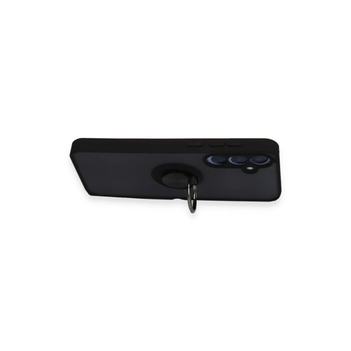 Newface Xiaomi Poco X6 Pro Kılıf Montreal Yüzüklü Silikon Kapak - Sarı