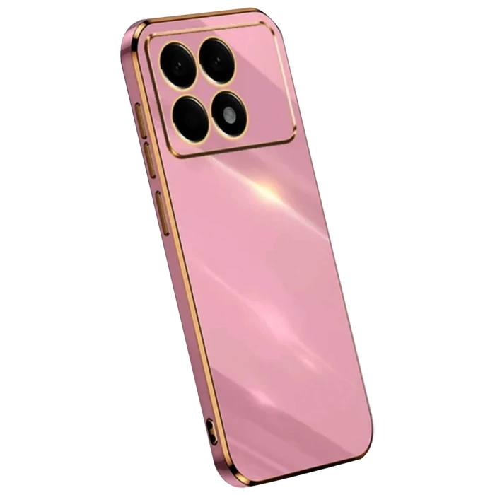 Newface Xiaomi Poco X6 Pro Kılıf Volet Silikon - Mor