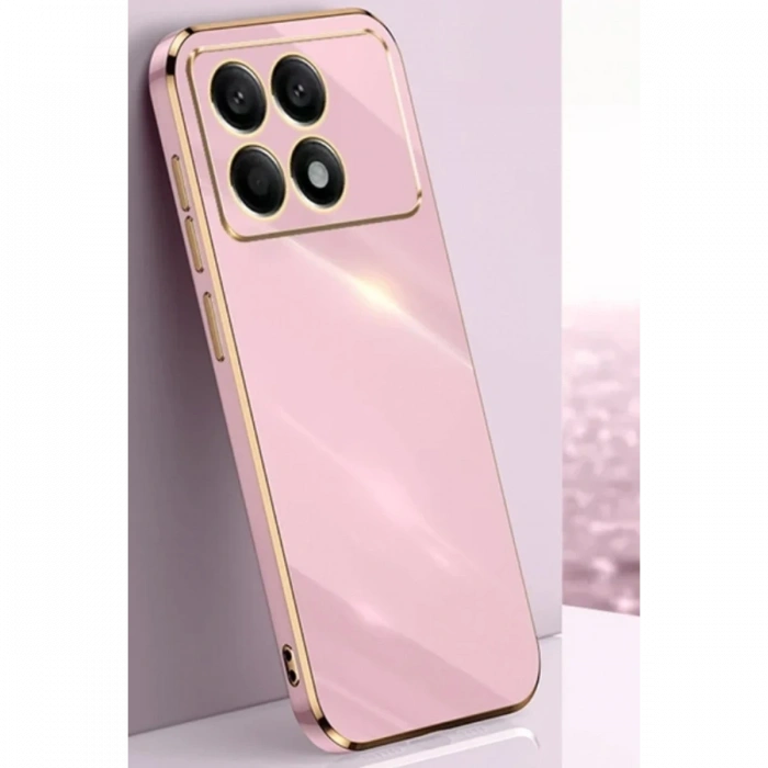 Newface Xiaomi Poco X6 Pro Kılıf Volet Silikon - Pembe