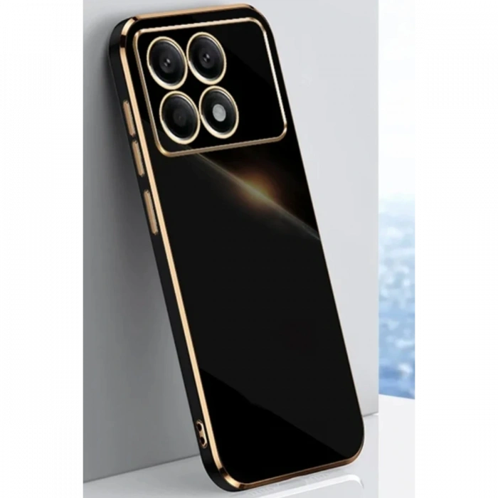 Newface Xiaomi Poco X6 Pro Kılıf Volet Silikon - Siyah