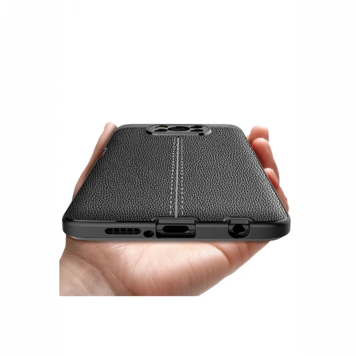 Newface Xiaomi Pocophone X3 Kılıf Auto Focus Kapak - Kırmızı