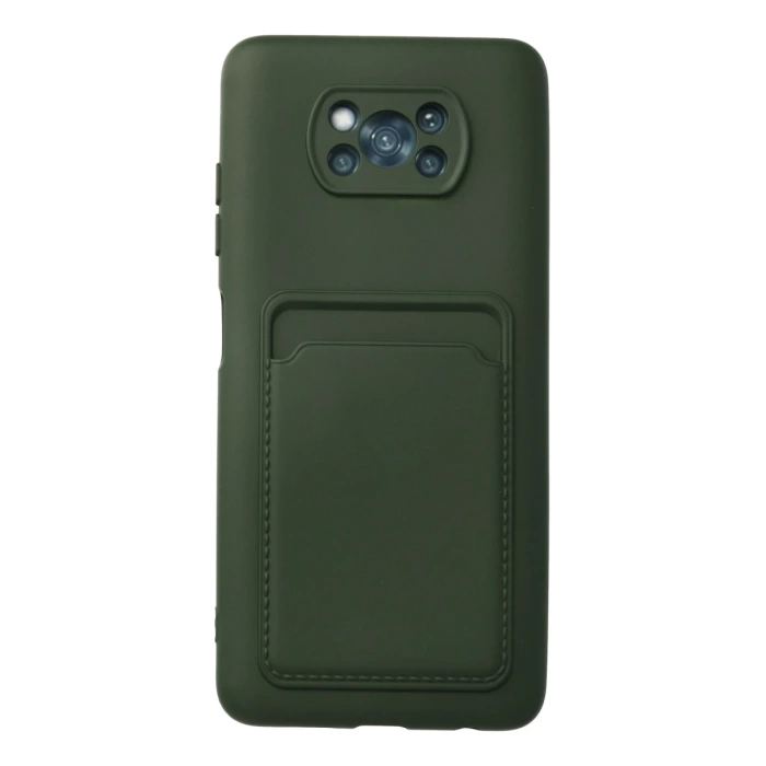 Newface Xiaomi Pocophone X3 Kılıf Kelvin Kartvizitli Silikon