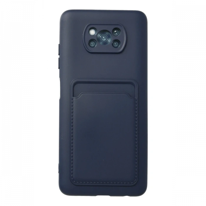 Newface Xiaomi Pocophone X3 Kılıf Kelvin Kartvizitli Silikon
