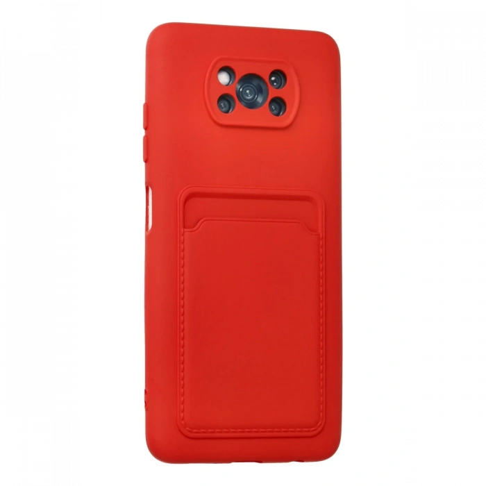 Newface Xiaomi Pocophone X3 Kılıf Kelvin Kartvizitli Silikon