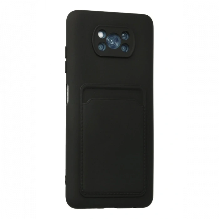 Newface Xiaomi Pocophone X3 Kılıf Kelvin Kartvizitli Silikon
