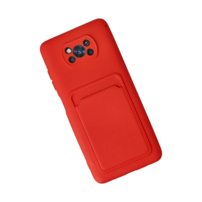 Newface Xiaomi Pocophone X3 Kılıf Kelvin Kartvizitli Silikon