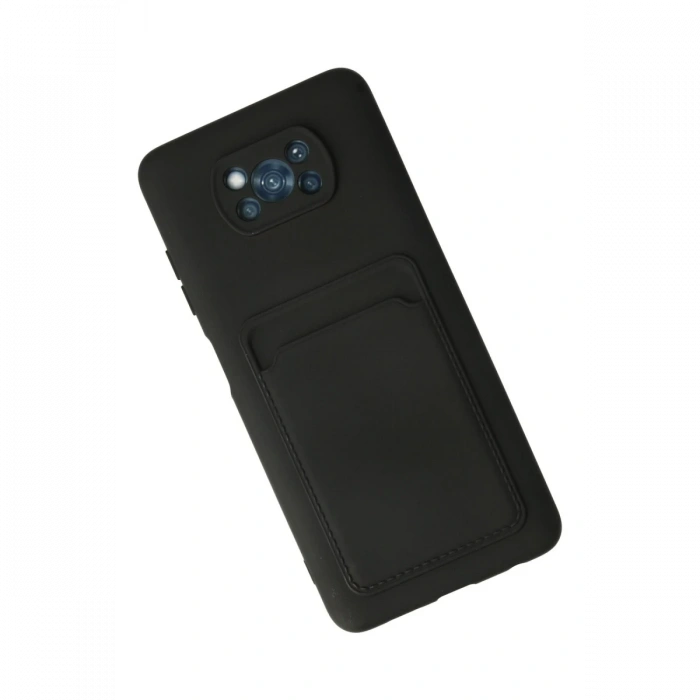 Newface Xiaomi Pocophone X3 Kılıf Kelvin Kartvizitli Silikon