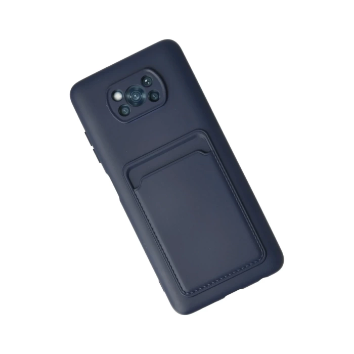 Newface Xiaomi Pocophone X3 Kılıf Kelvin Kartvizitli Silikon