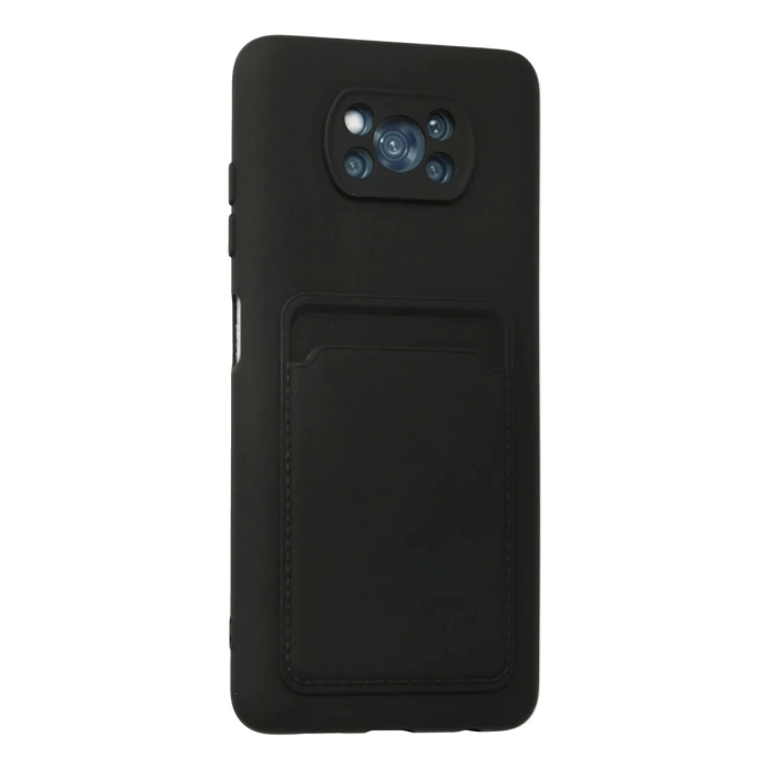 Newface Xiaomi Pocophone X3 Kılıf Kelvin Kartvizitli Silikon