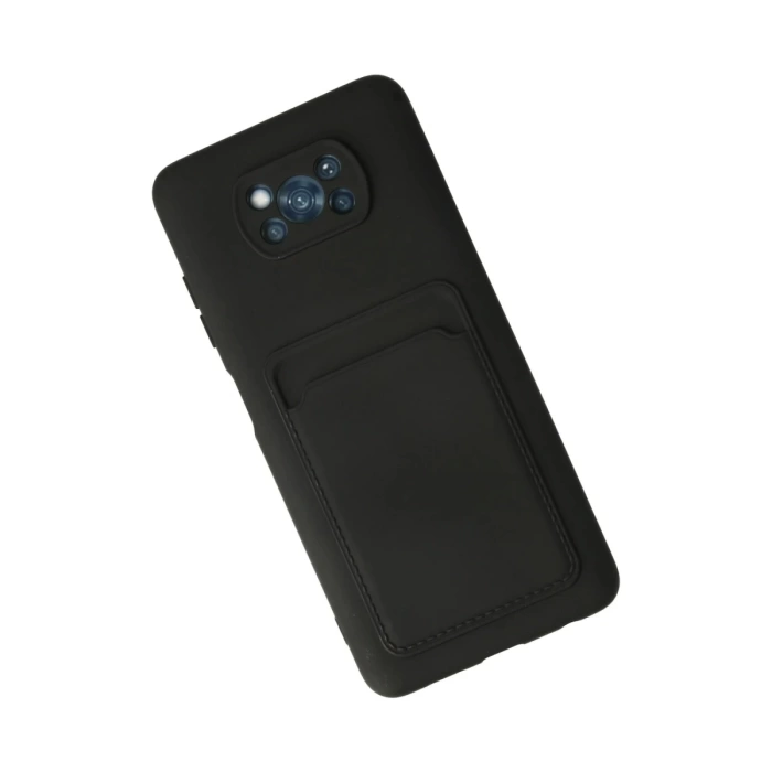 Newface Xiaomi Pocophone X3 Kılıf Kelvin Kartvizitli Silikon