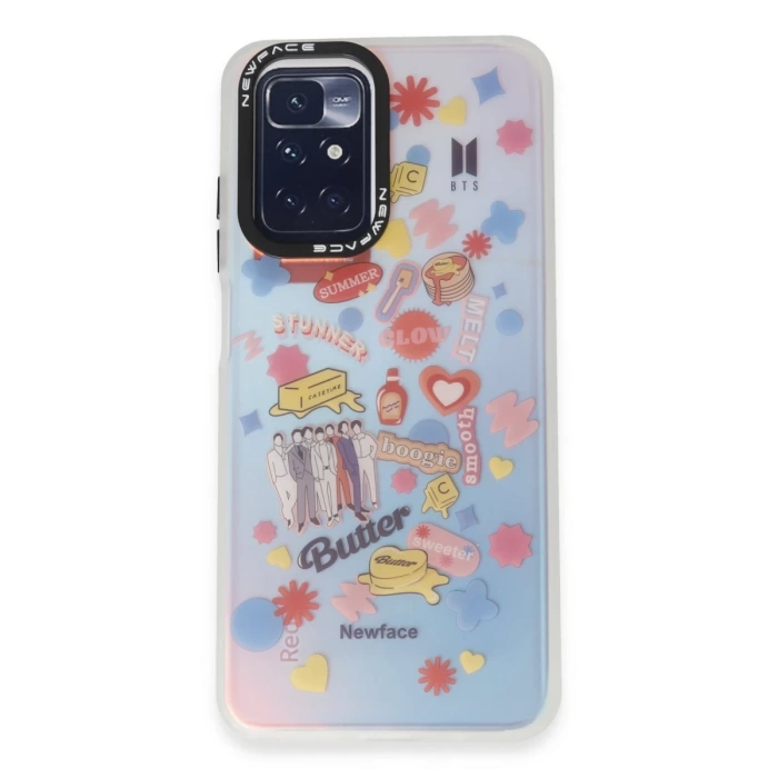 Newface Xiaomi Redmi 10 2022 Kılıf Estoril Desenli Kapak