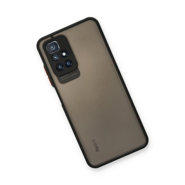 Newface Xiaomi Redmi 10 2022 Kılıf Montreal Silikon Kapak - Siyah