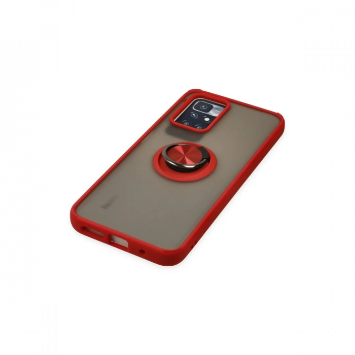 Newface Xiaomi Redmi 10 2022 Kılıf Montreal Yüzüklü Silikon Kapak