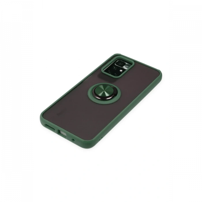 Newface Xiaomi Redmi 10 2022 Kılıf Montreal Yüzüklü Silikon Kapak