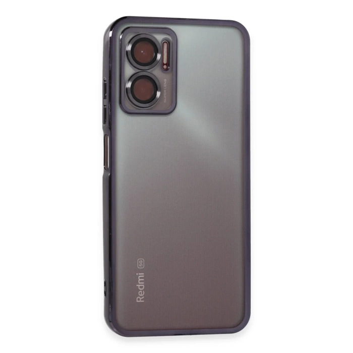 Newface Xiaomi Redmi 10 5G Kılıf Razer Lensli Silikon