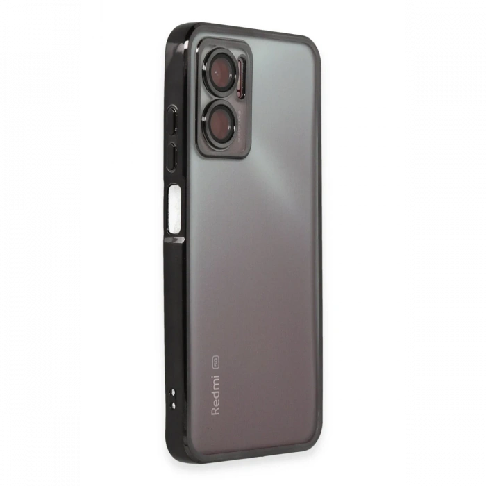Newface Xiaomi Redmi 10 5G Kılıf Razer Lensli Silikon