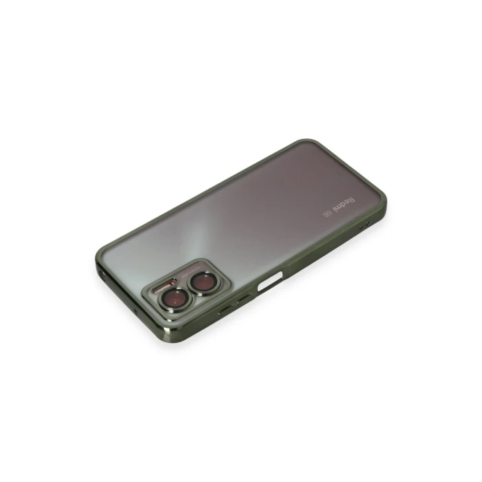 Newface Xiaomi Redmi 10 5G Kılıf Razer Lensli Silikon