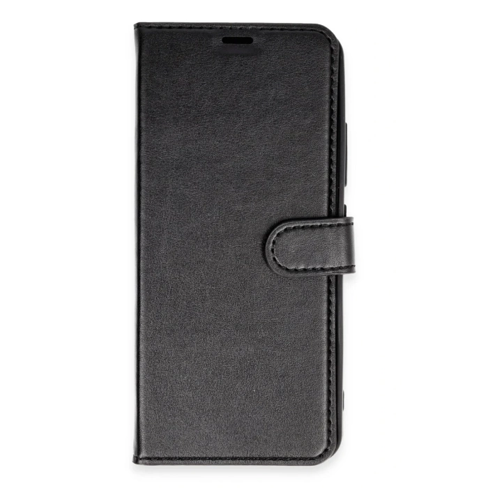 Newface Xiaomi Redmi 10A Kılıf Trend S Plus Kapaklı Kılıf - Siyah