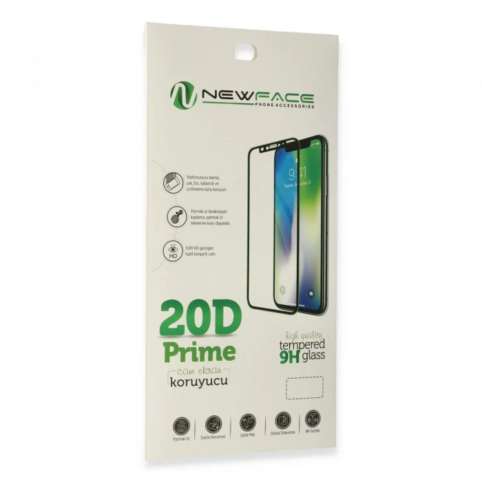 Newface Xiaomi Redmi 10C 20D Premium Cam Ekran Koruyucu