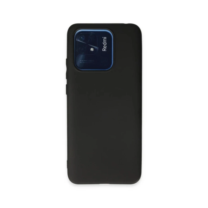 Newface Xiaomi Redmi 10C Kılıf First Silikon - Siyah