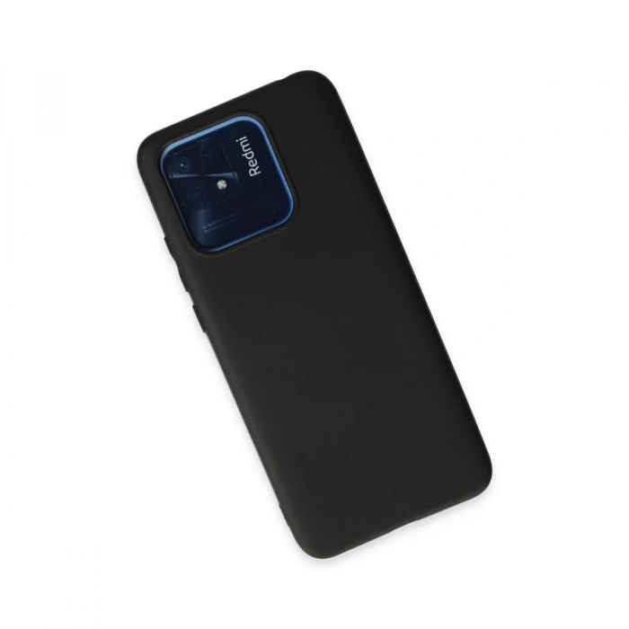 Newface Xiaomi Redmi 10C Kılıf First Silikon - Siyah