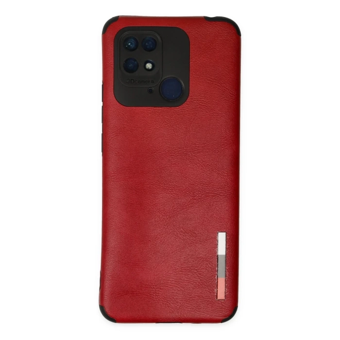 Newface Xiaomi Redmi 10C Kılıf Loop Deri Silikon