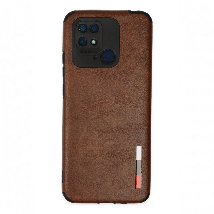 Newface Xiaomi Redmi 10C Kılıf Loop Deri Silikon
