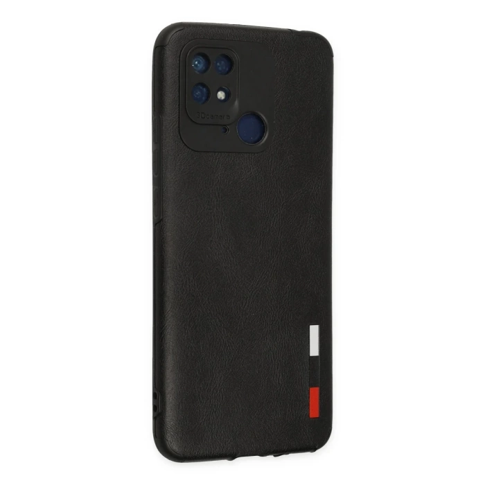 Newface Xiaomi Redmi 10C Kılıf Loop Deri Silikon