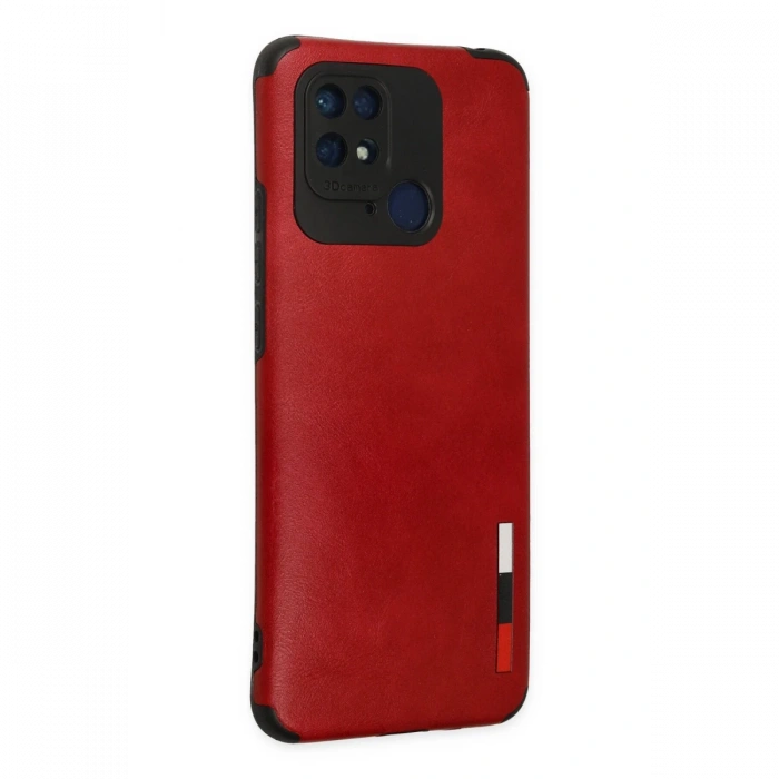 Newface Xiaomi Redmi 10C Kılıf Loop Deri Silikon