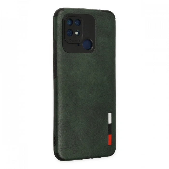 Newface Xiaomi Redmi 10C Kılıf Loop Deri Silikon