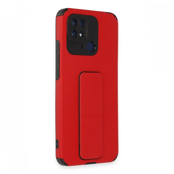 Xiaomi Redmi 10C Kılıf Mega Standlı Silikon