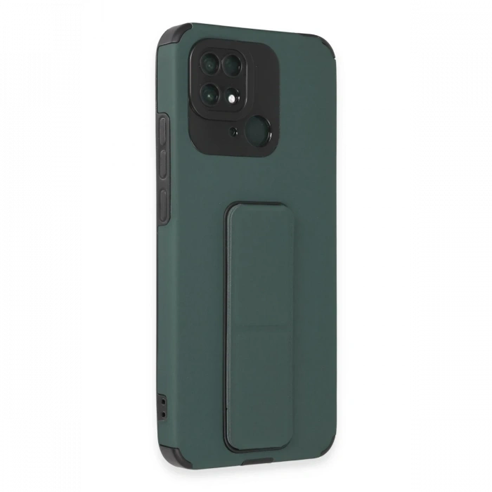 Xiaomi Redmi 10C Kılıf Mega Standlı Silikon