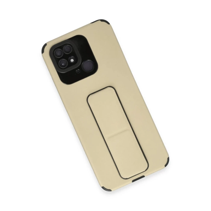 Newface Xiaomi Redmi 10C Kılıf Mega Standlı Silikon