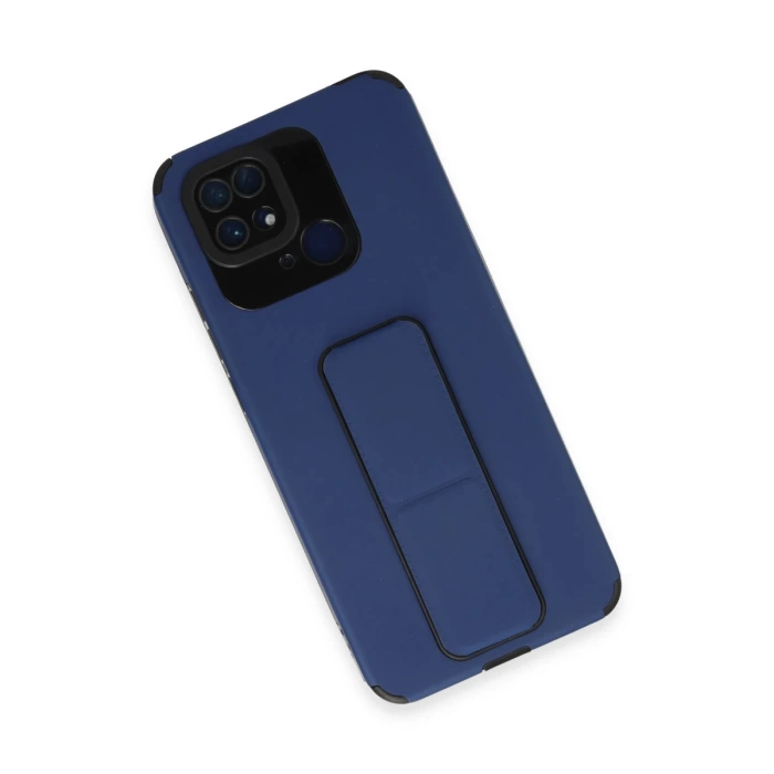 Newface Xiaomi Redmi 10C Kılıf Mega Standlı Silikon